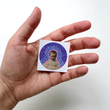 Load image into Gallery viewer, The Fractured Portal Round Sticker