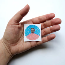 Load image into Gallery viewer, Gentleman 008 Round Sticker