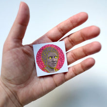 Load image into Gallery viewer, Neon Waves Round Sticker