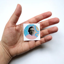 画像をギャラリービューアに読み込む, Gentleman 006 Round Sticker