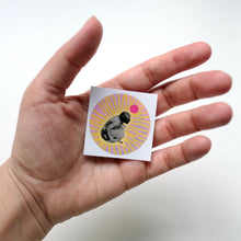 将图片加载到图库查看器,The Rabbit Hole Round Sticker