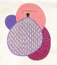 Load image into Gallery viewer, Lilac Pink Collage Art