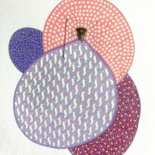 Load image into Gallery viewer, Lilac Pink Collage Art