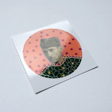 将图片加载到图库查看器,Mongolfiere 025 Round Sticker