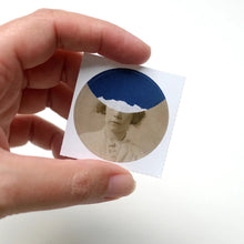 Load image into Gallery viewer, Blue Dot Round Sticker