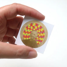 Load image into Gallery viewer, Forgot Saint Round Sticker