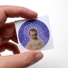 Load image into Gallery viewer, The Fractured Portal Round Sticker