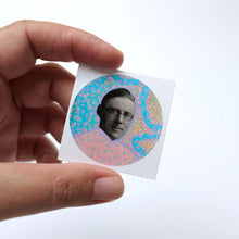 画像をギャラリービューアに読み込む, Gentleman 006 Round Sticker