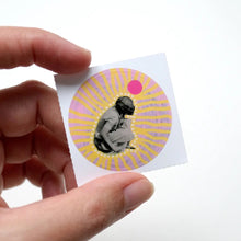 将图片加载到图库查看器,The Rabbit Hole Round Sticker