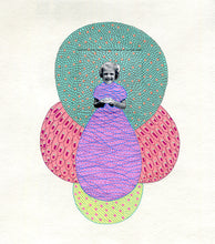 Load image into Gallery viewer, Vintage Happy Baby Girl Portrait Art Collage