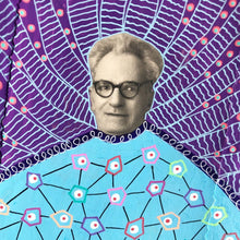 Load image into Gallery viewer, Mixed Media Collage On Cotton Rag Paper