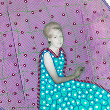 Load image into Gallery viewer, Pastel Shades Mixed Media Art Collage On Handmade Paper