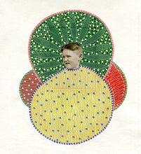 Load image into Gallery viewer, Contemporary Abstract Mixed Media Art Collage On Paper