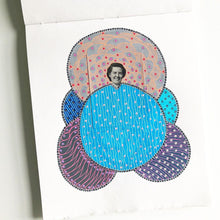 Load image into Gallery viewer, Pattern Art Collage On Handmade Paper