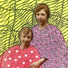 Load image into Gallery viewer, Women Vintage Portrait Art Collage On Paper