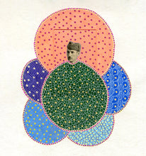 Load image into Gallery viewer, Vintage Man Portrait Photo Art Collage On Paper