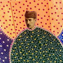 Load image into Gallery viewer, Vintage Man Portrait Photo Art Collage On Paper