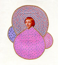 Load image into Gallery viewer, Pink Paper Art Collage