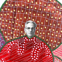 Load image into Gallery viewer, Red Vintage Style Art Collage Composition