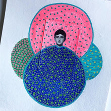 Load image into Gallery viewer, Bright Colours Paper Art Collage