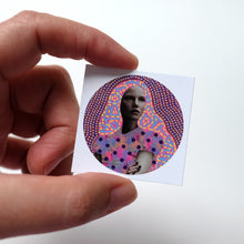 将图片加载到图库查看器,Not Bothered Round Sticker