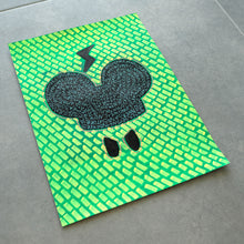 将图片加载到图库查看器,Mickey Inspired Art Illustration On Fashion Magazine