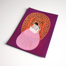 Cargar imagen en el visor de la galería, Bordeaux Mother With Newborn Art Collage