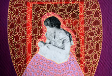 Cargar imagen en el visor de la galería, Bordeaux Mother With Newborn Art Collage