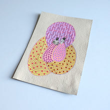 Cargar imagen en el visor de la galería, Beige, Pink And Yellow Art Collage