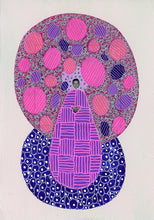 将图片加载到图库查看器,Blue, Purple And Pink Collage