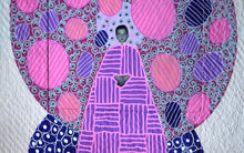 将图片加载到图库查看器,Blue, Purple And Pink Collage