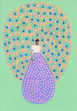 将图片加载到图库查看器,Mint Green, Blue And Pink Collage Art
