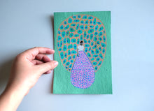 将图片加载到图库查看器,Mint Green, Blue And Pink Collage Art