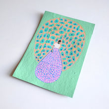 将图片加载到图库查看器,Mint Green, Blue And Pink Collage Art