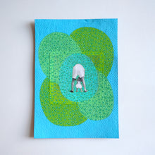 将图片加载到图库查看器,Father With Baby Art Collage