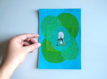 将图片加载到图库查看器,Father With Baby Art Collage