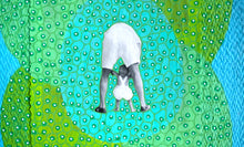 将图片加载到图库查看器,Father With Baby Art Collage