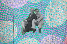 Load image into Gallery viewer, Pastel Colours Art Collage On Paper