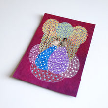 Charger l'image dans la galerie, Red, Blue And Purple Mixed Media Art