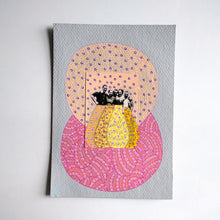 Load image into Gallery viewer, Vintage Group Photo Collage Art