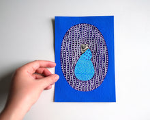 画像をギャラリービューアに読み込む, Electric Blue And Lilac Art