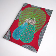 Charger l'image dans la galerie, Red Green Vintage Art Collage