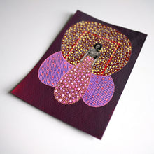 Load image into Gallery viewer, Bordeaux, Yellow And Pink Vintage Art Collage