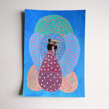 画像をギャラリービューアに読み込む, Boy With Binoculars Art Collage