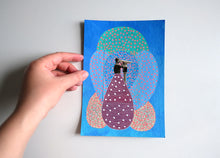 画像をギャラリービューアに読み込む, Boy With Binoculars Art Collage