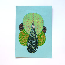 将图片加载到图库查看器,Smiling Vintage Girl Portrait Art Collage