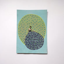 Cargar imagen en el visor de la galería, Vintage Woman In Bathing Suit Photo Art Collage