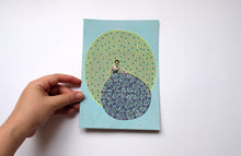 Cargar imagen en el visor de la galería, Vintage Woman In Bathing Suit Photo Art Collage