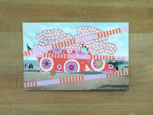 Cargar imagen en el visor de la galería, Handmade Manipulated Vintage Postcard Of Brighton City