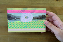 画像をギャラリービューアに読み込む, Vintage Landscape Illustration Postcard Altered By Hand